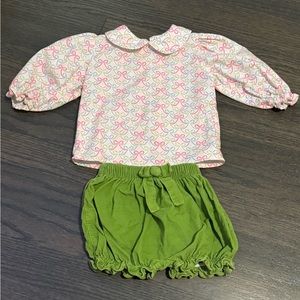 Bailey Boys Bow Top & Little English Shorts